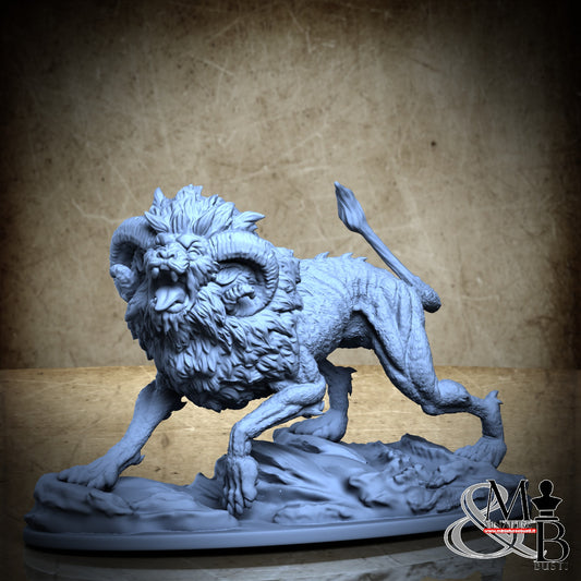 Megaris the Lion Mistress - Lion 2