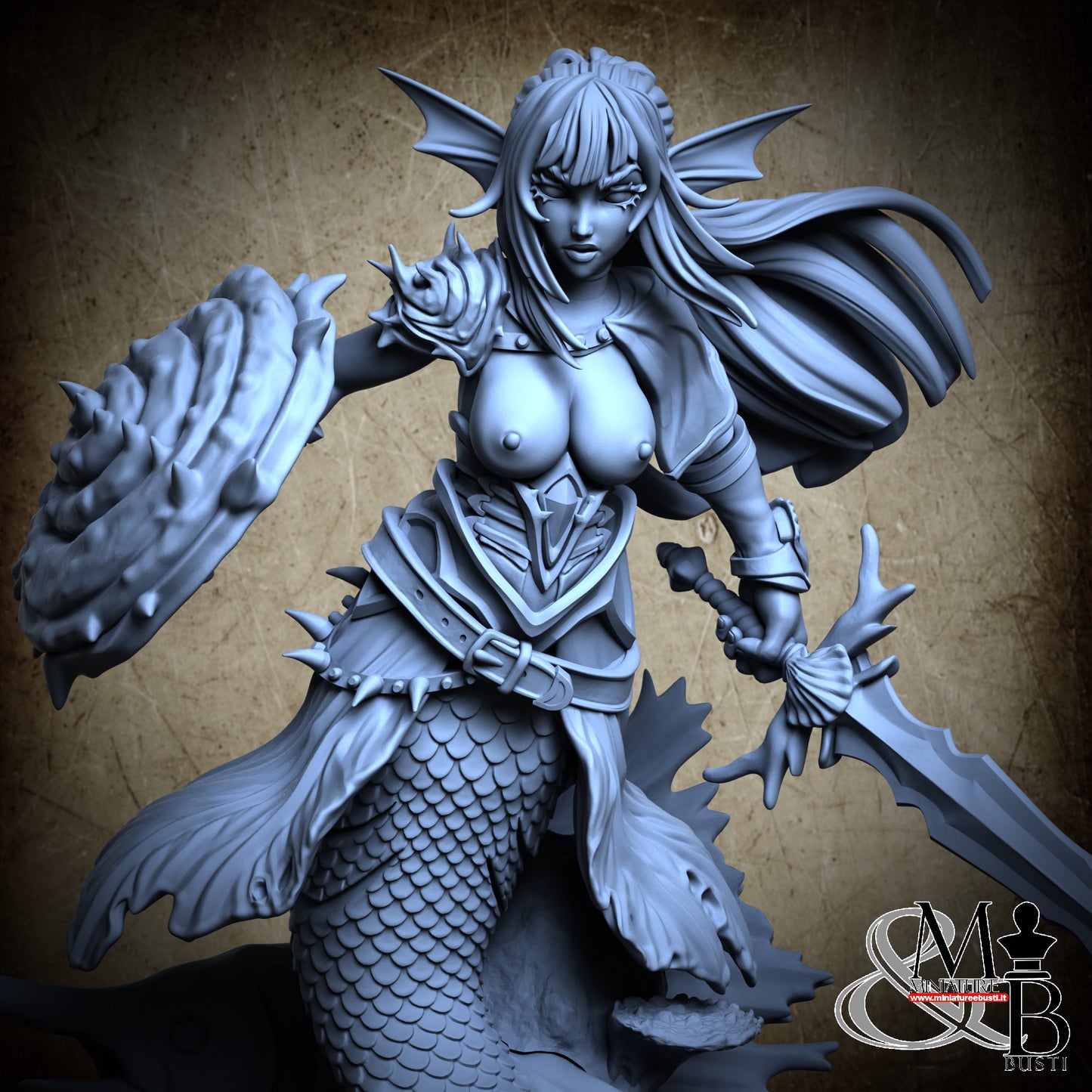 Mermaid Urasyl - Mermaid Form (NSFW)