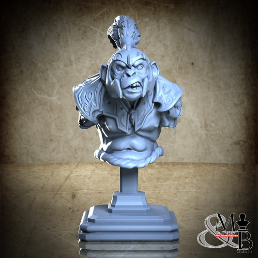 Winged Monkey Bust