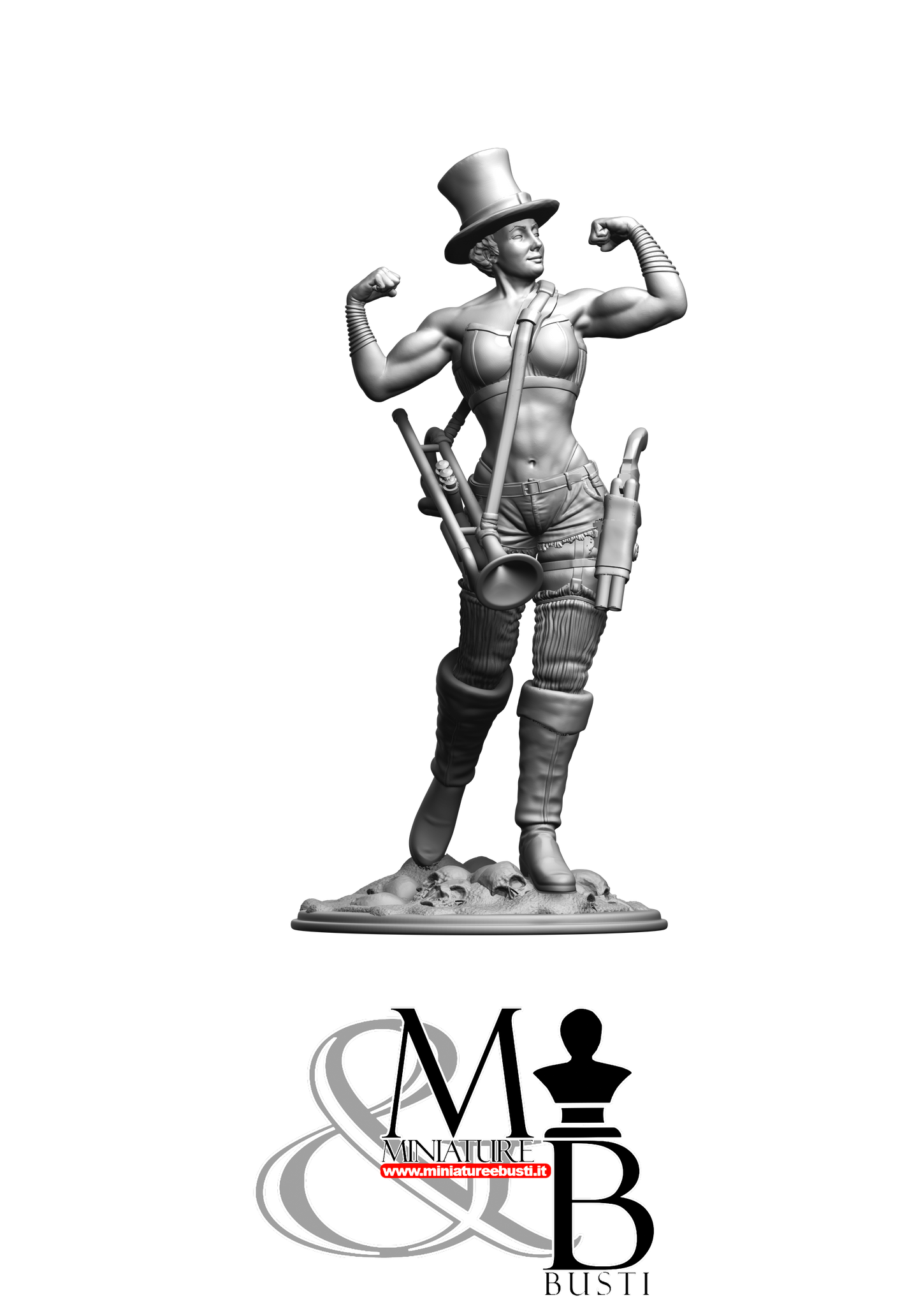 Niobe the trumpeter
