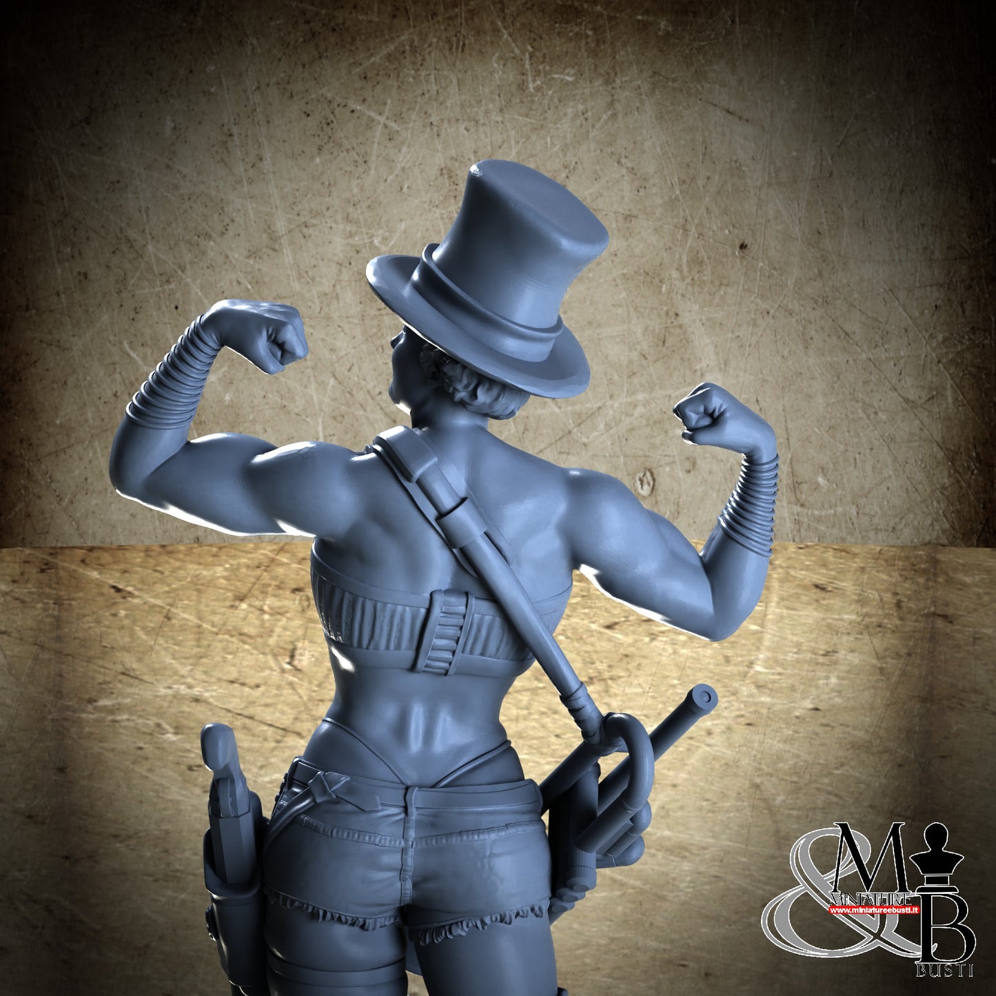 Niobe the trumpeter