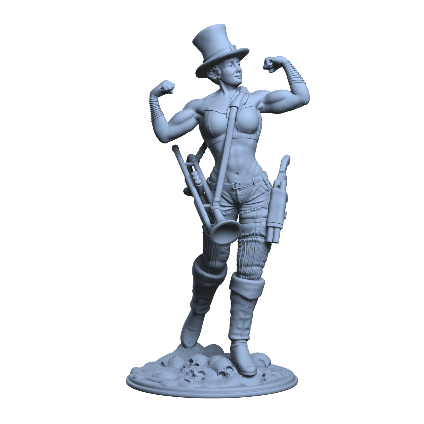 Niobe the trumpeter
