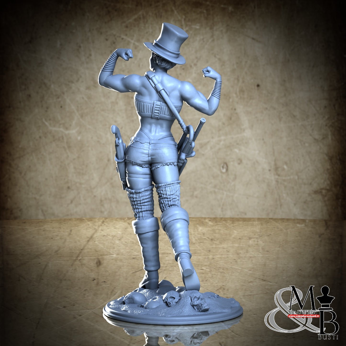 Niobe the trumpeter