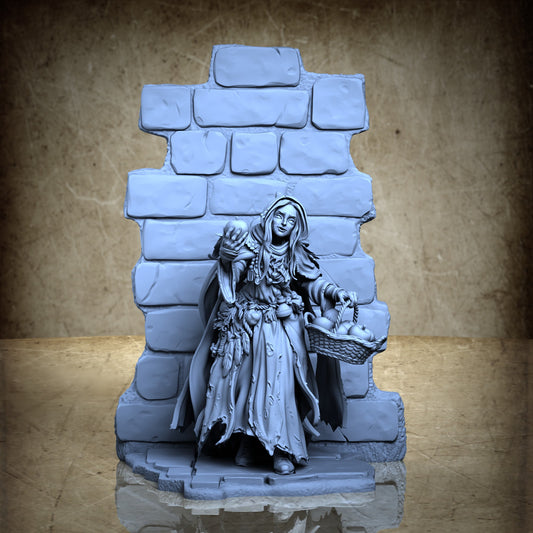 Queen Hilda (In Disguise) - Wall Base