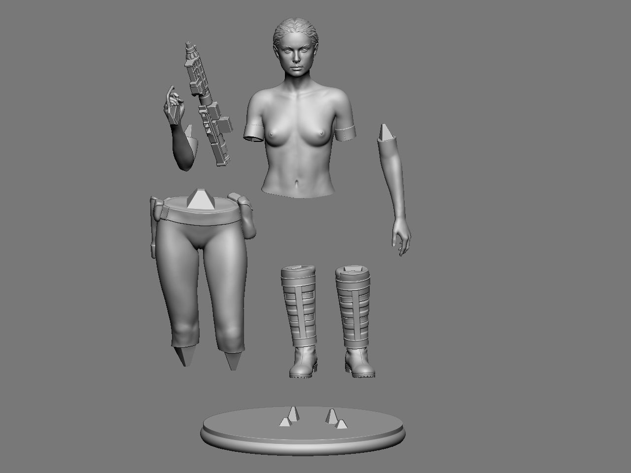 Sci-Fi Princess - NSFW