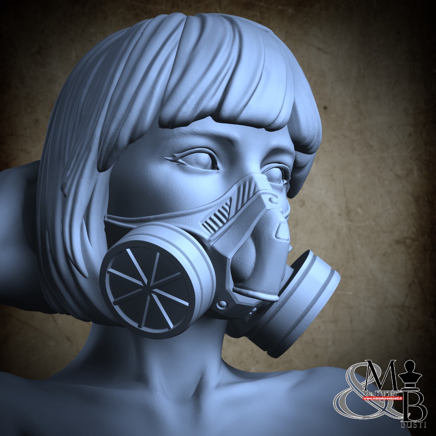 Graffiti Girl - Naked with mask