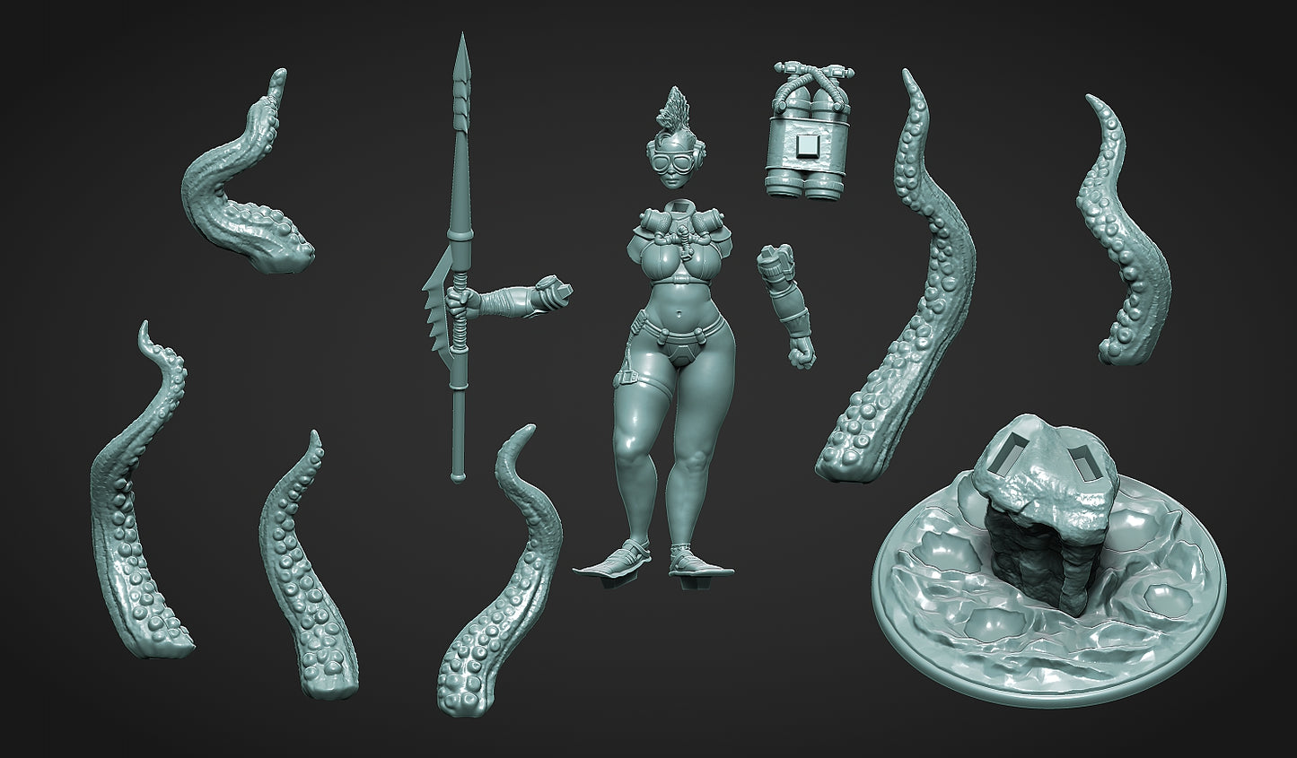 The Kraken Huntress