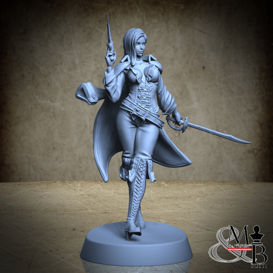 Pirate with coat - Base Model