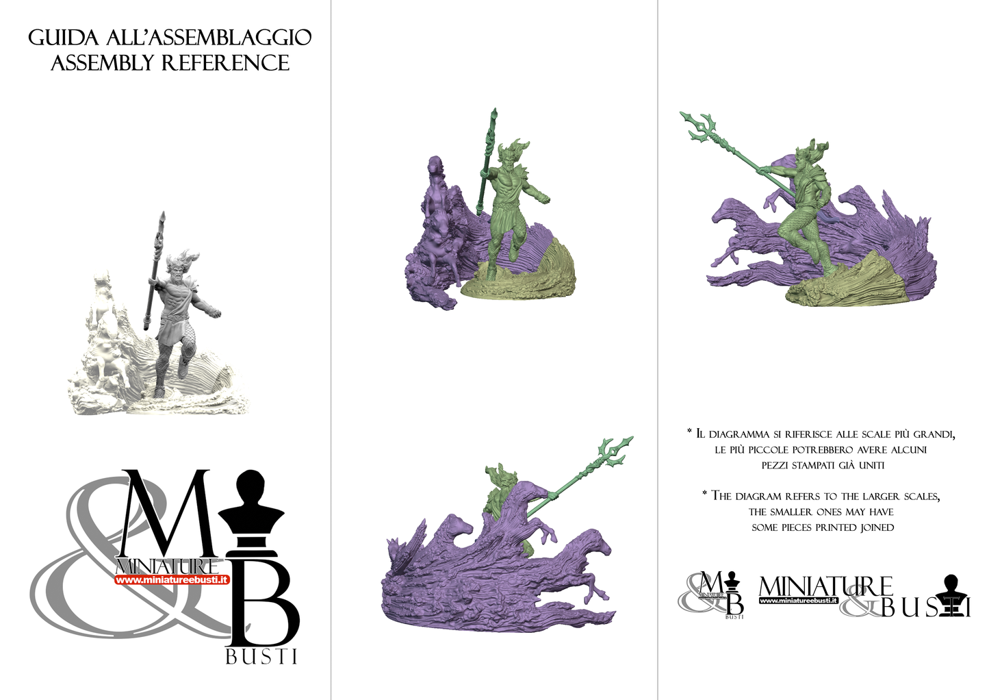 Poseidon - Poseidon with transparent base
