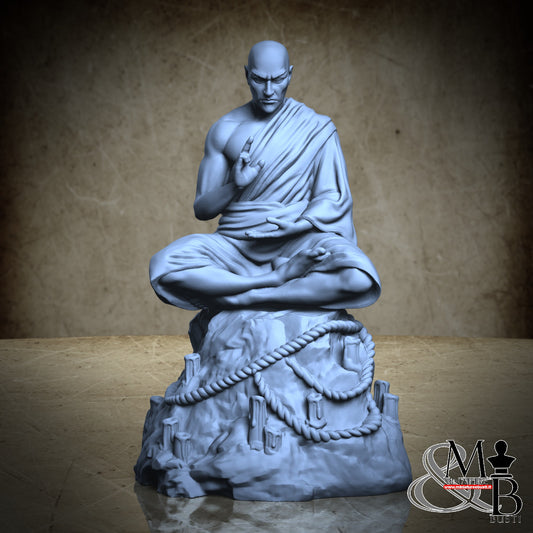 Exiled monks - Praying Monk