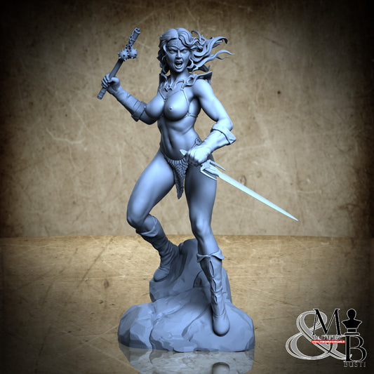Female Barbarian - NSFW