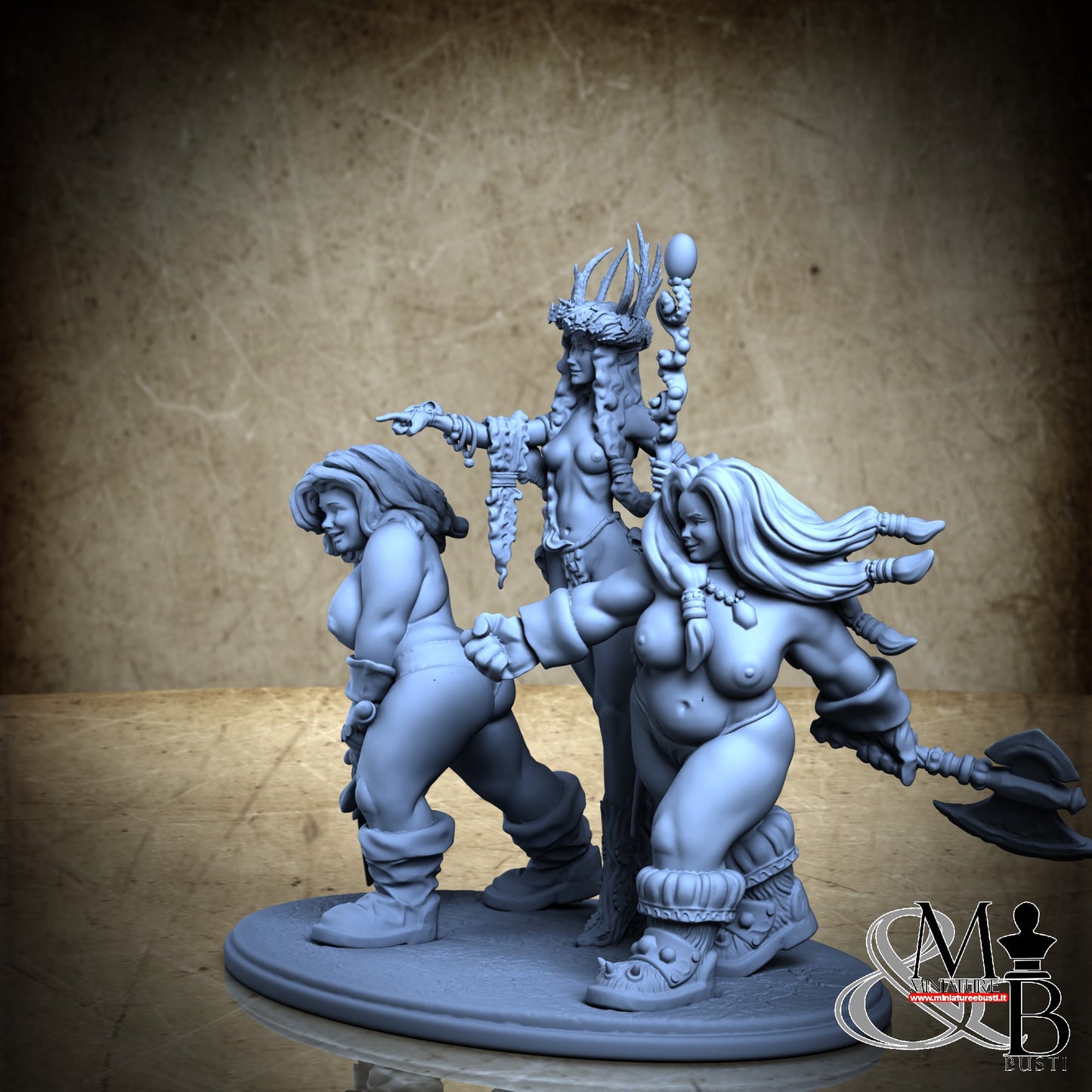 The Ruthless Sisters - Diorama