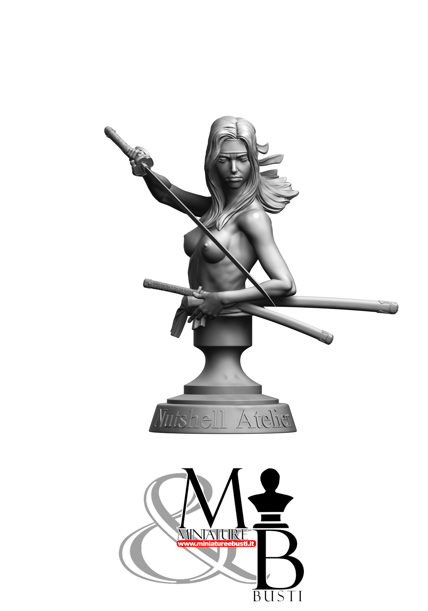 Samurai Bust - NSFW