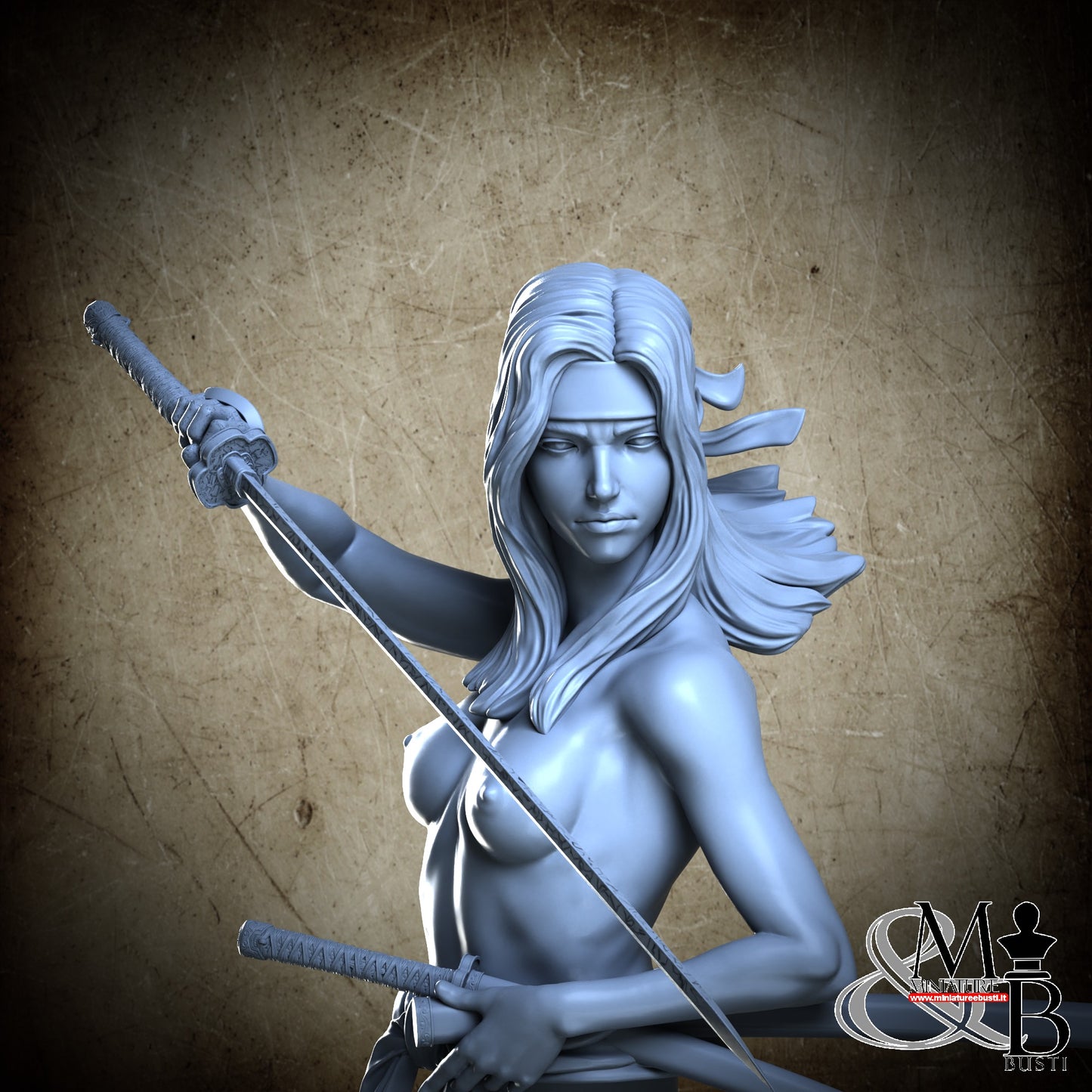 Samurai Bust - NSFW