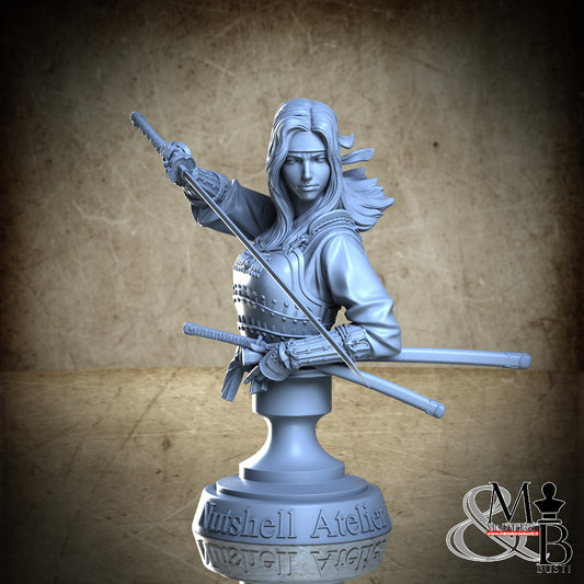 Samurai Bust - Ronin