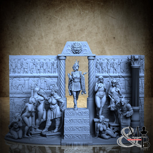 The Slavemarket - Full Diorama