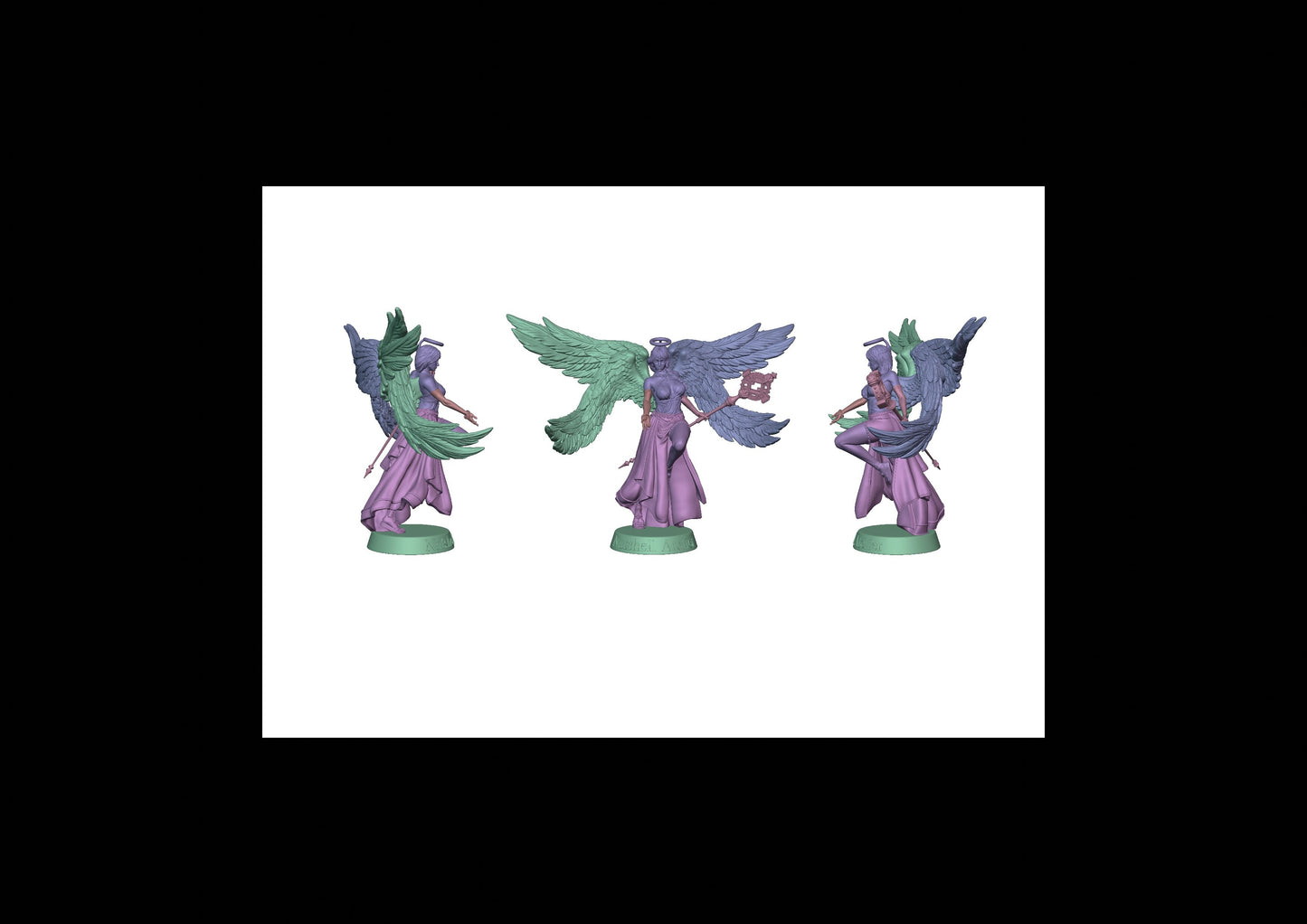 Angel - Small Chest Halo Wings