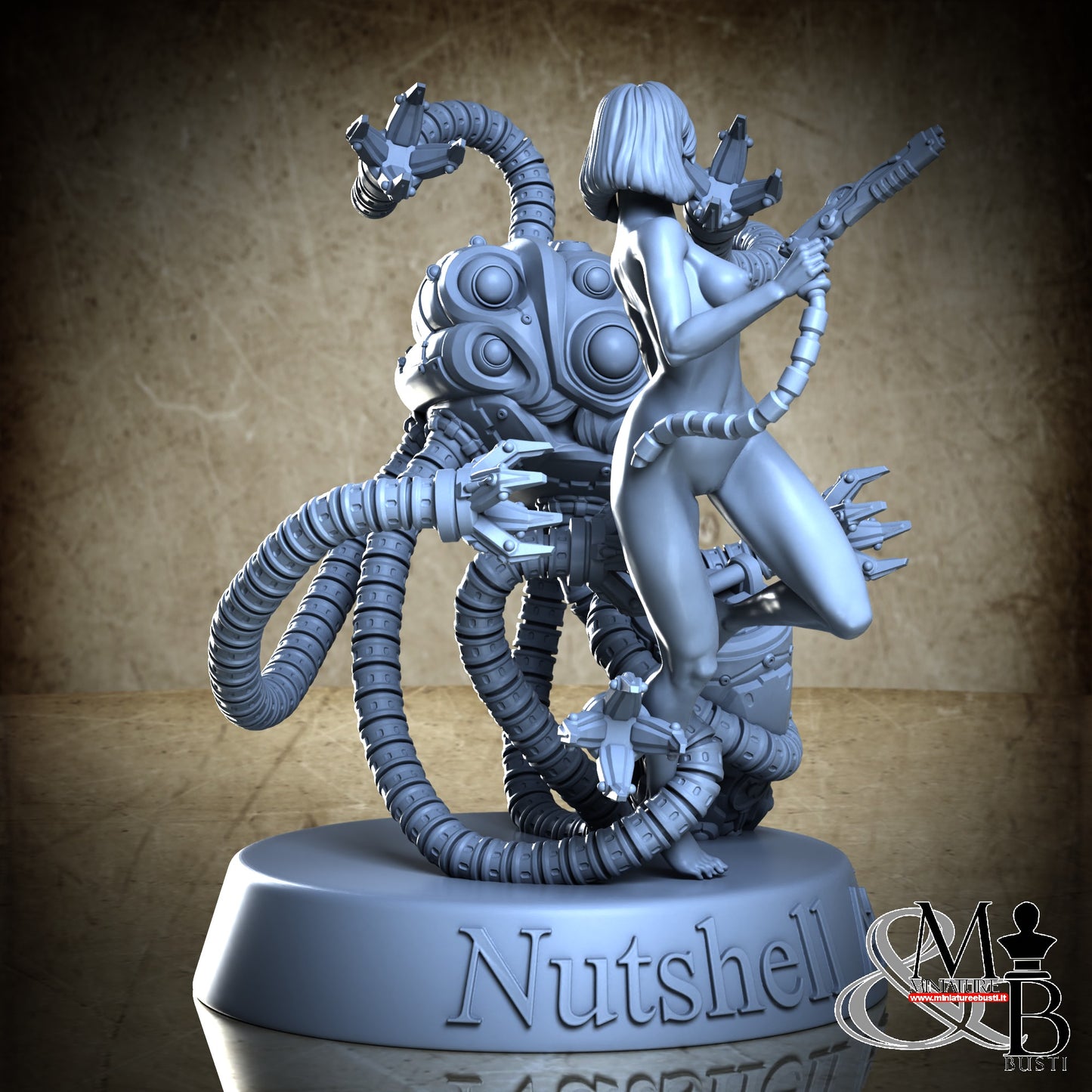 Space Girl Diorama - NSFW Naked