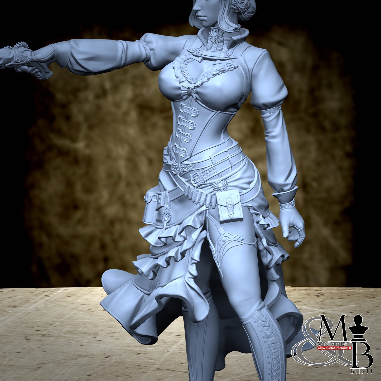 Steampunk Girl - Vestita coppa B
