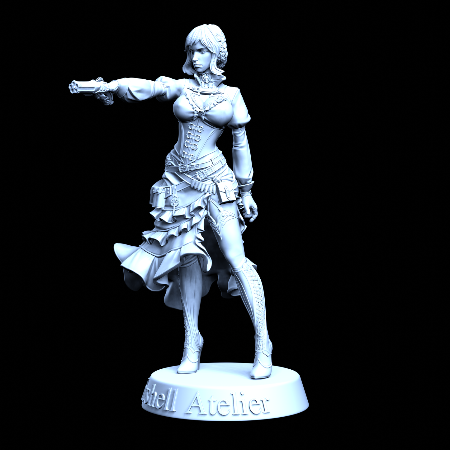Steampunk Girl - Vestita coppa B