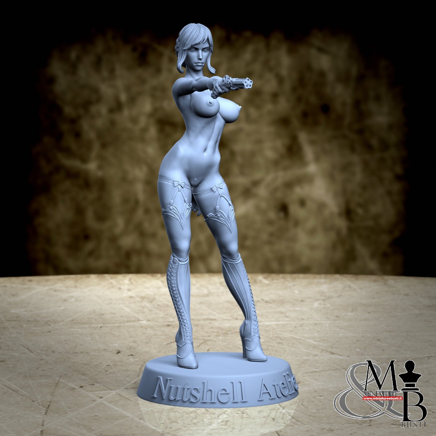 Steampunk Girl - Nuda coppa B