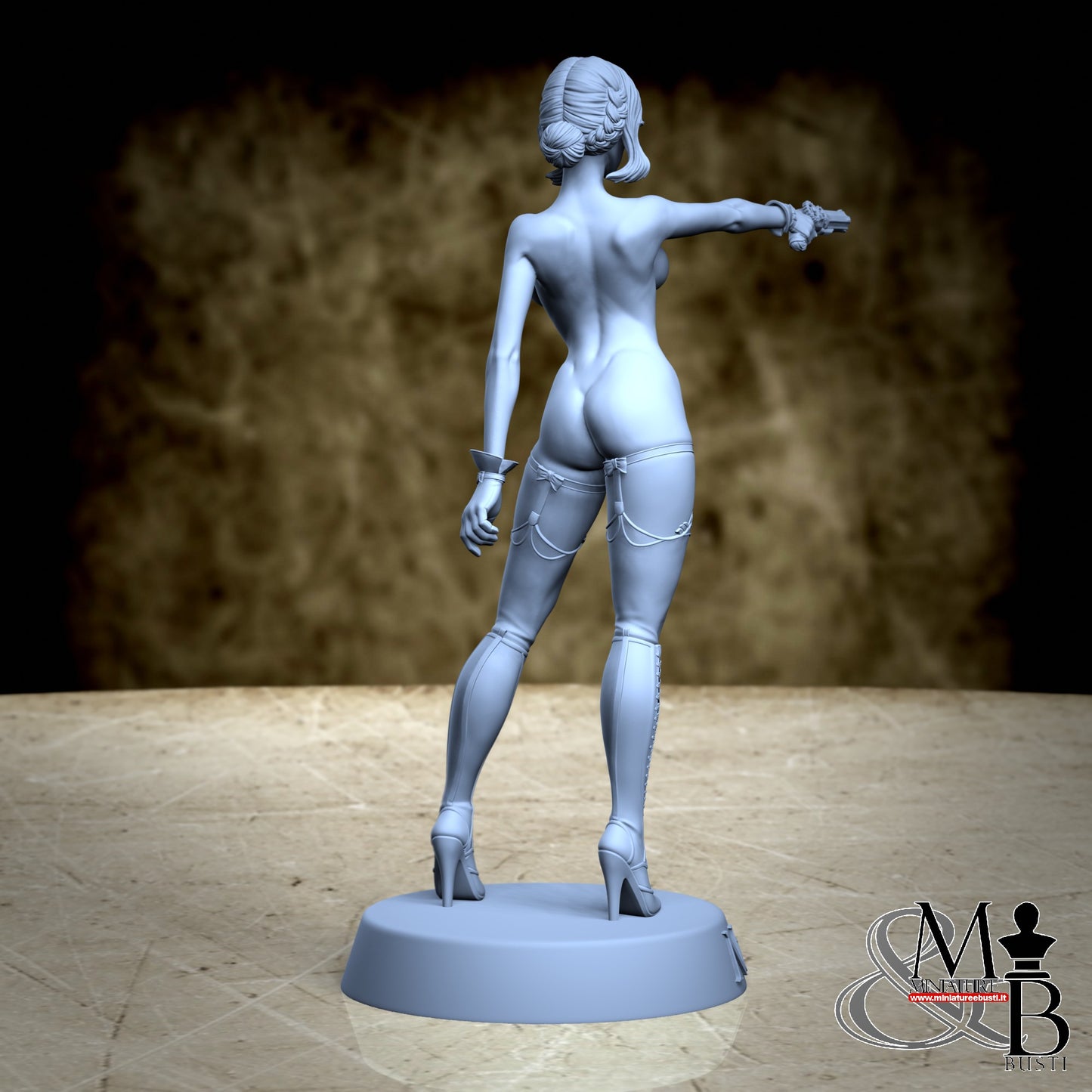 Steampunk Girl - Nuda coppa B