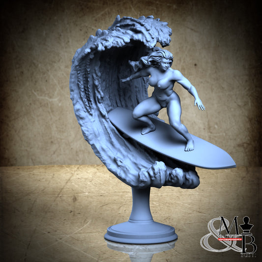 Surfer on waves - NSFW no Sword