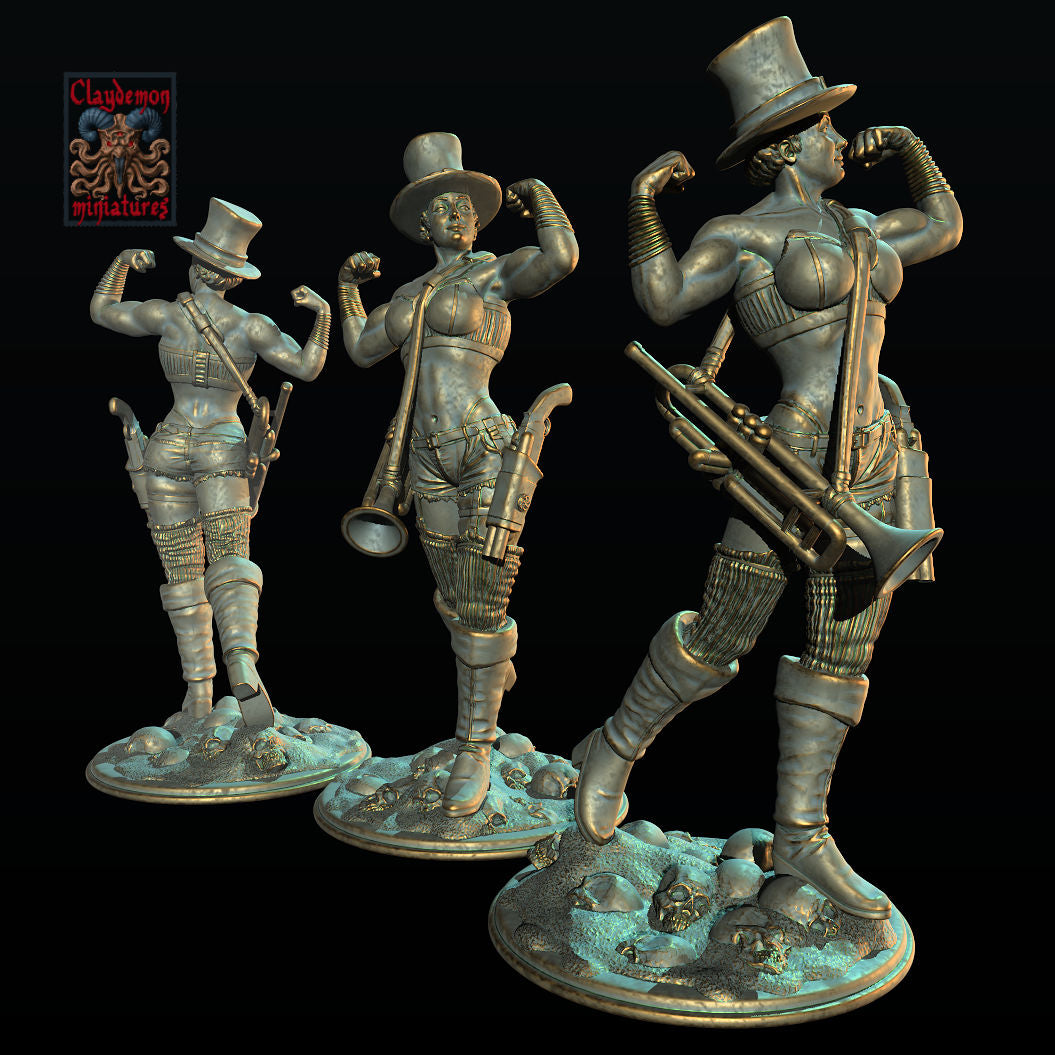 Niobe the trumpeter