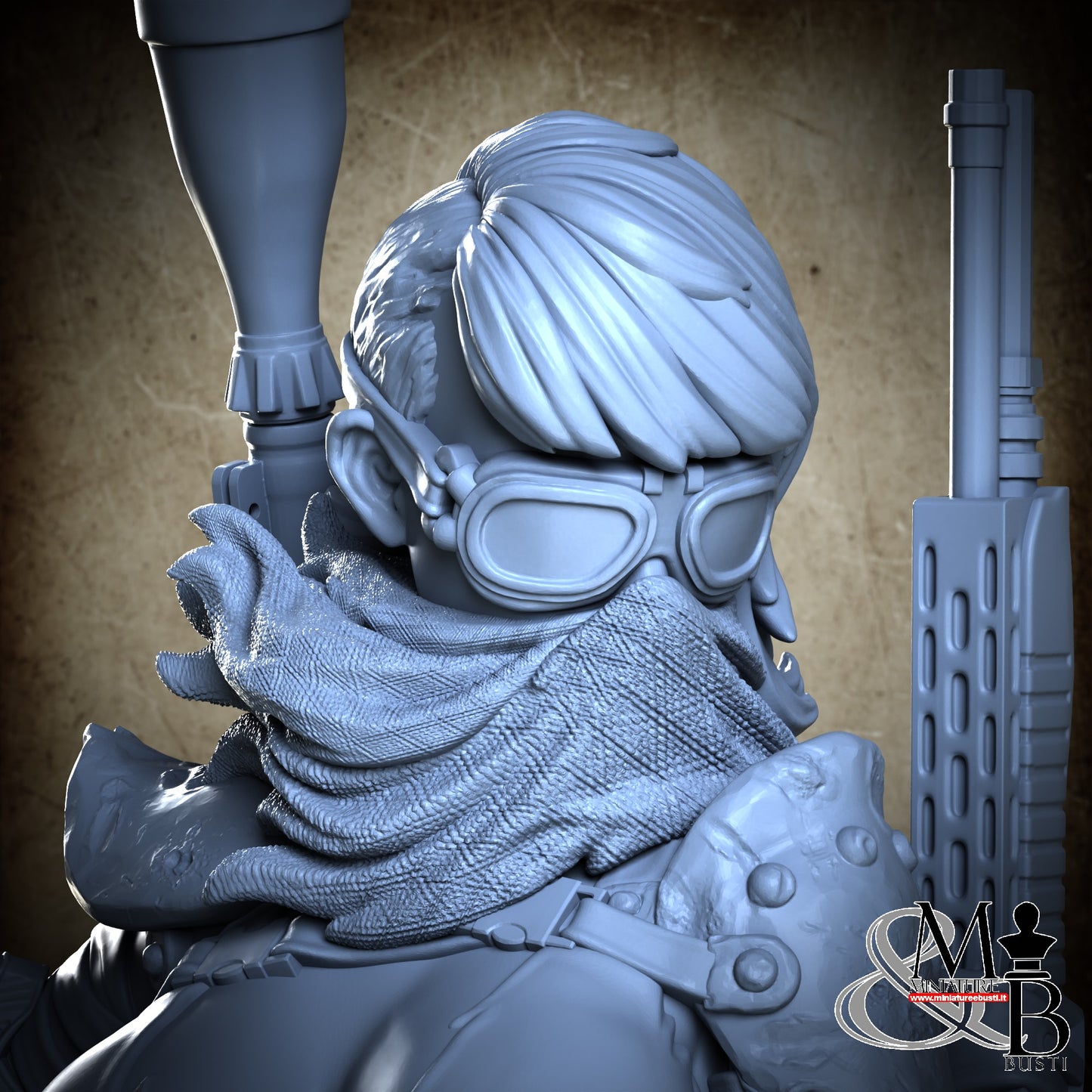 Thick Post Apocalypse Girl Full Covered - Clothed