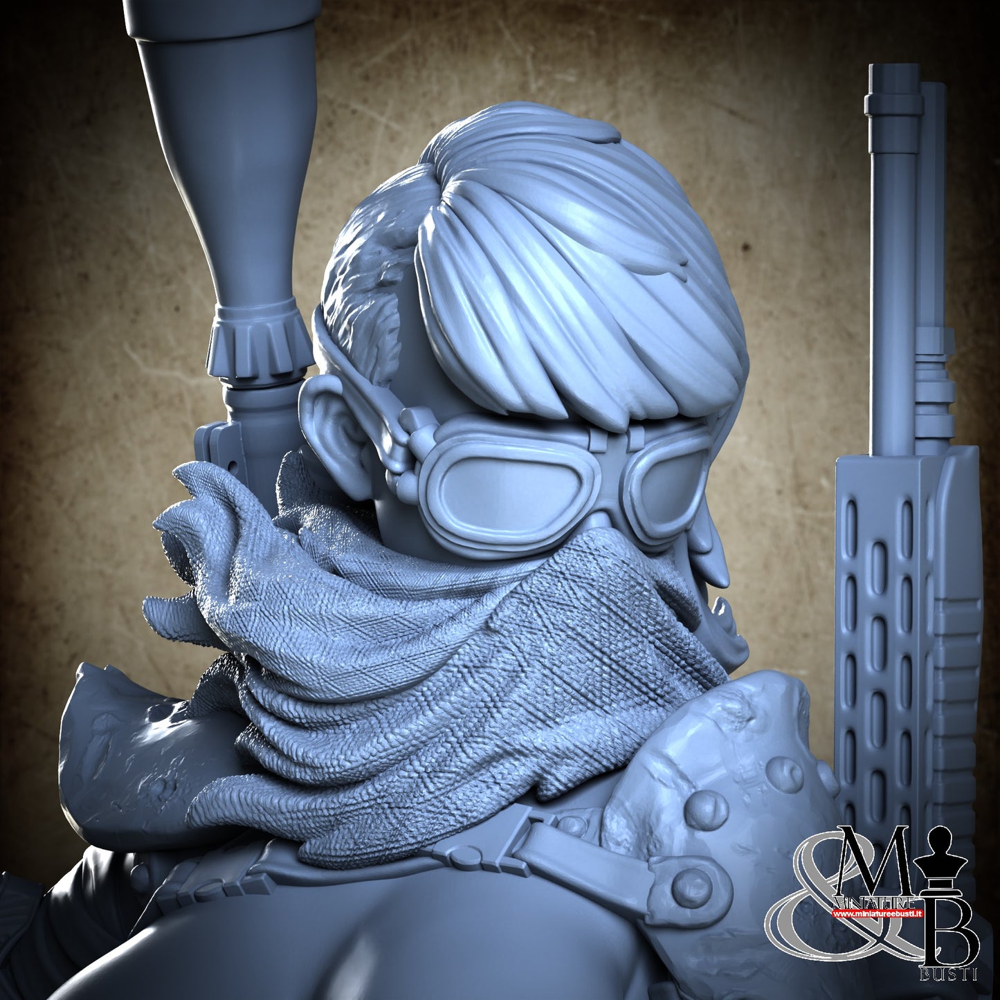 Thick Post Apocalypse Girl Full Covered - Topless