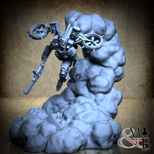 Arderite Valkyries - Halberd Diorama Base