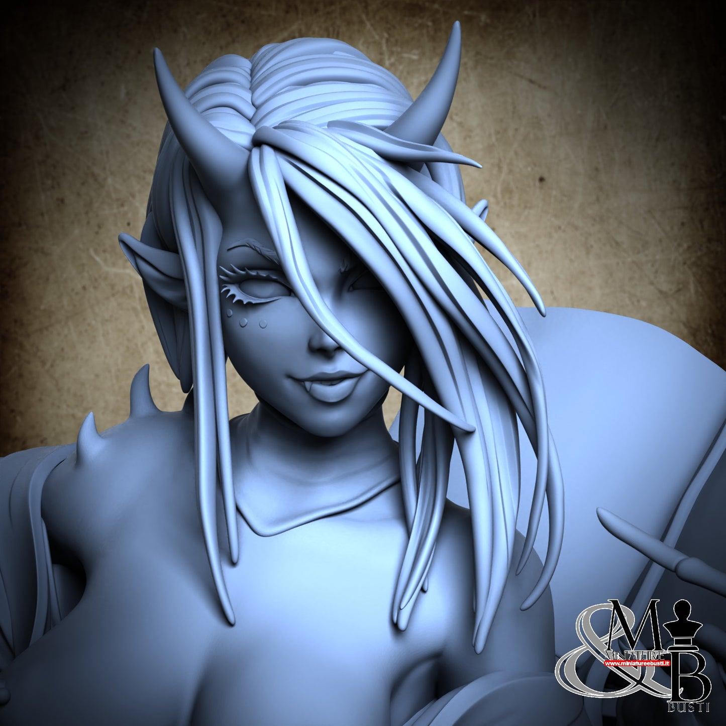 Pinup Violet Stand Pose - NSFW