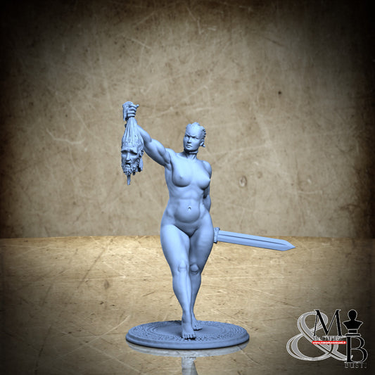 Vitruvia the gladiatrix - NSFW No Helmet and Cutted Head