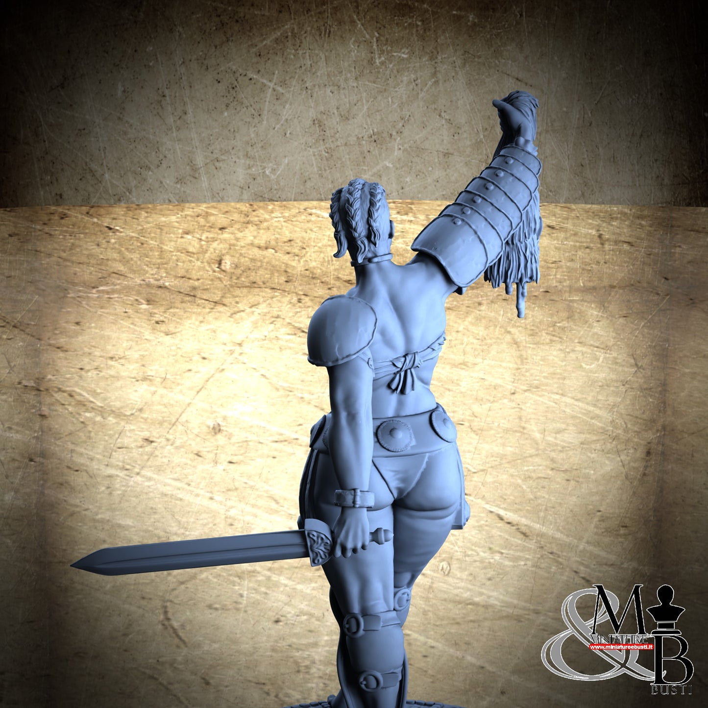 Vitruvia the gladiatrix - SFW No Helmet and Cutted Head