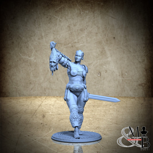 Vitruvia the gladiatrix - SFW No Helmet and Cutted Head