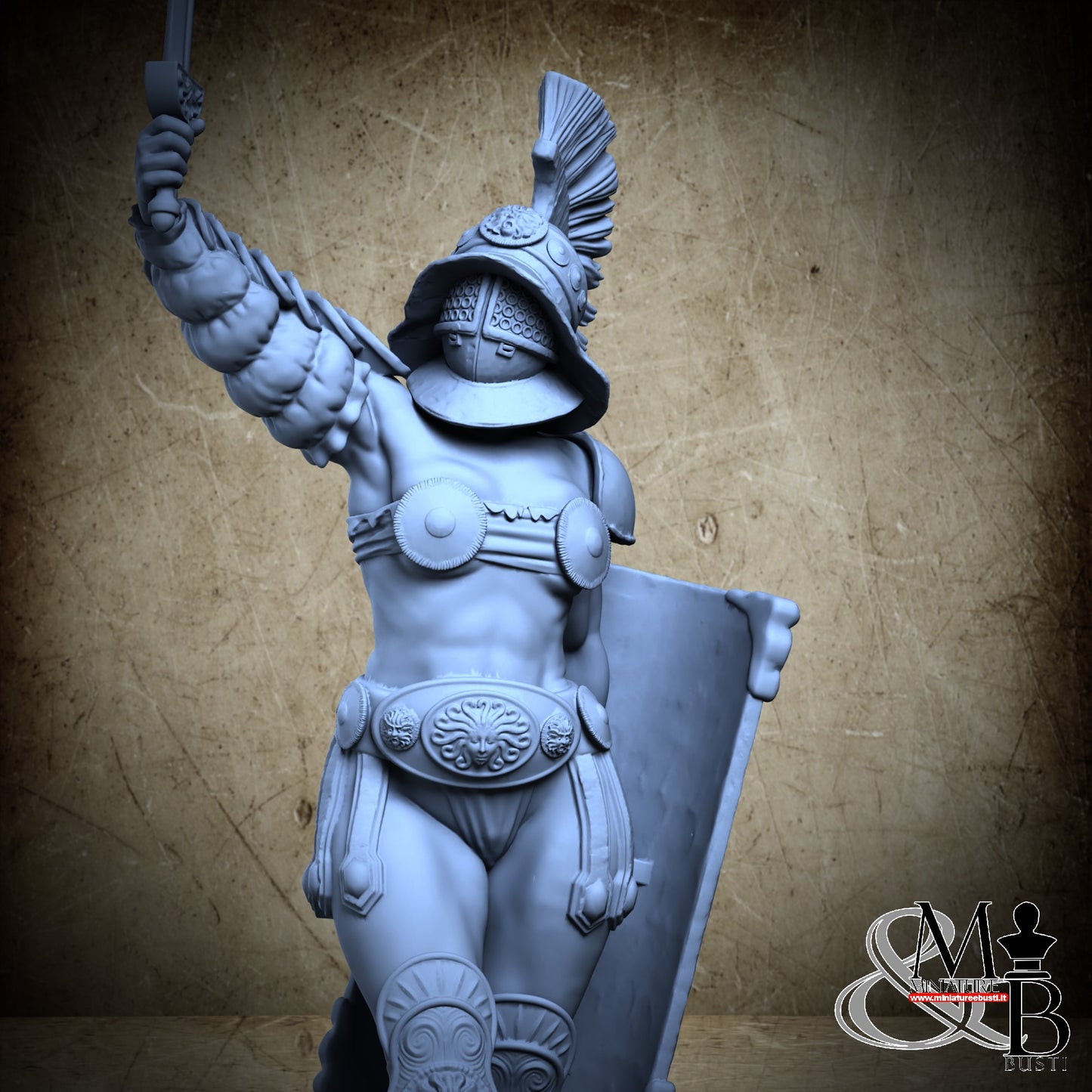 Vitruvia the gladiatrix - SFW Helmet