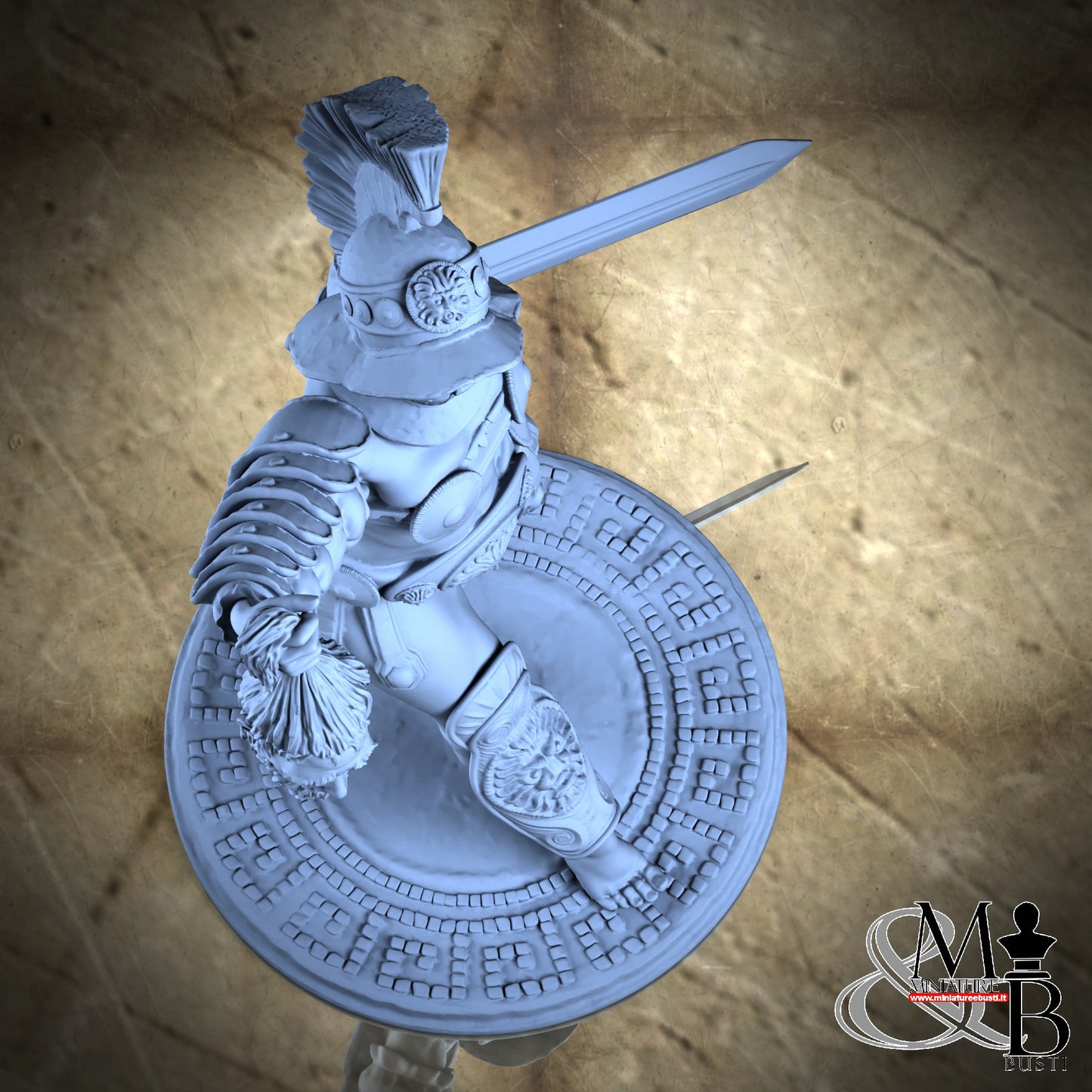 Vitruvia the gladiatrix - SFW Helmet and Cutted Head