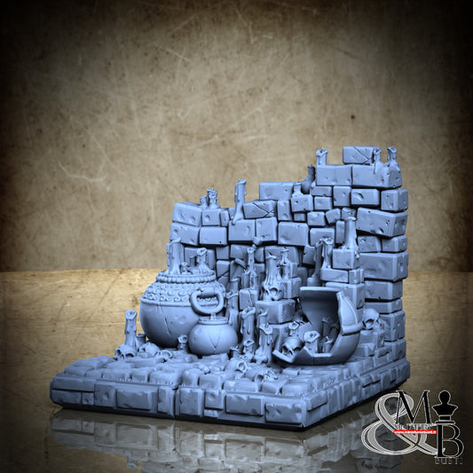 Death x Tiles - Dungeon Set - Wall Altar